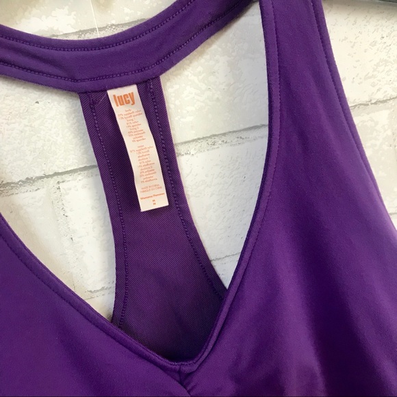 Lucy Activewear Tank Top Perfect Core Halter Bra - Picture 3 of 8